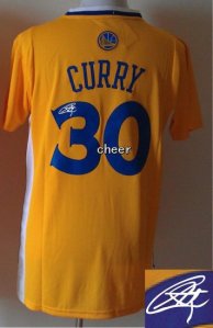 NBA Golden State Warriors #30 Stephen Curry Signature Jersey