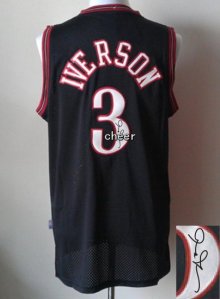 NBA Philadelphia 76ers #3 Allen Iverson Signature Jersey